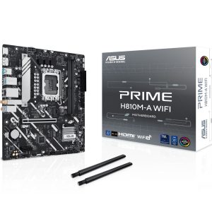 ASUS Prime B810M-A WiFi motherboard, socket LGA 1851, Intel H810, mATX, DDR5 : image 1