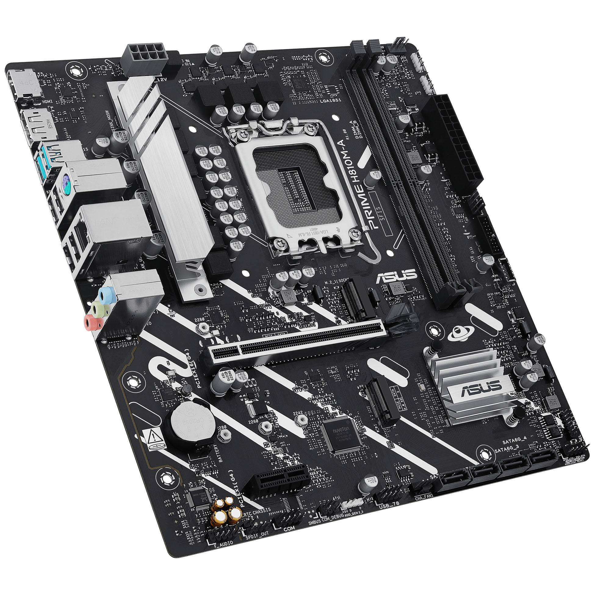 ASUS Prime B810M-A-CSM motherboard, socket LGA 1851, Intel H810, mATX, DDR5