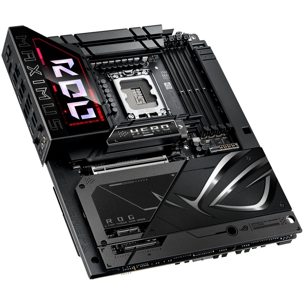 ASUS ROG Maximus Z890 Hero BTF Mainboard, Socket LGA 1851, Intel Z890, ATX, DDR5