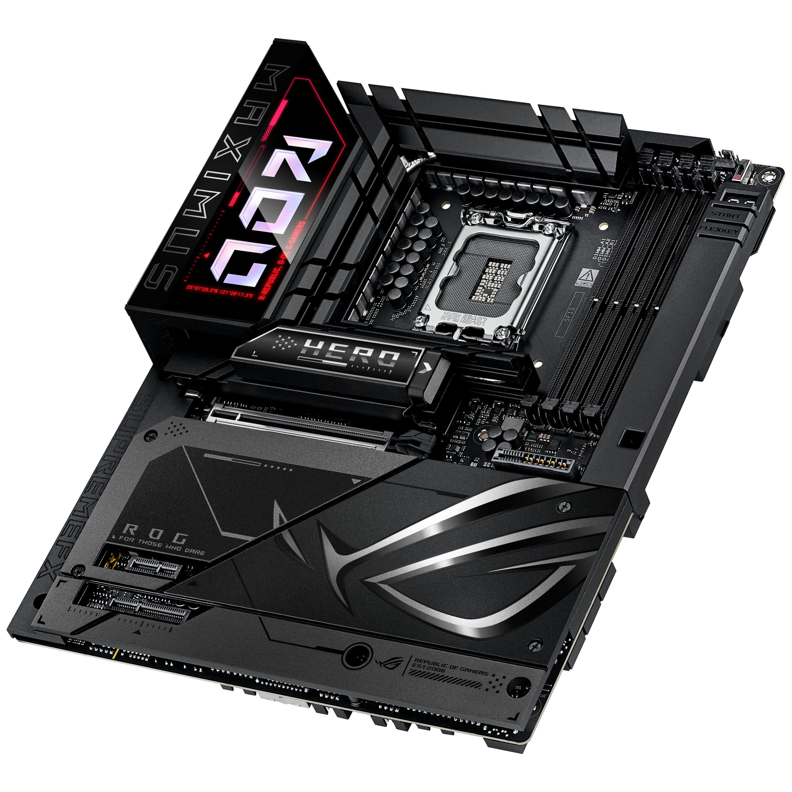 ASUS ROG Maximus Z890 Hero BTF Mainboard, Socket LGA 1851, Intel Z890, ATX, DDR5
