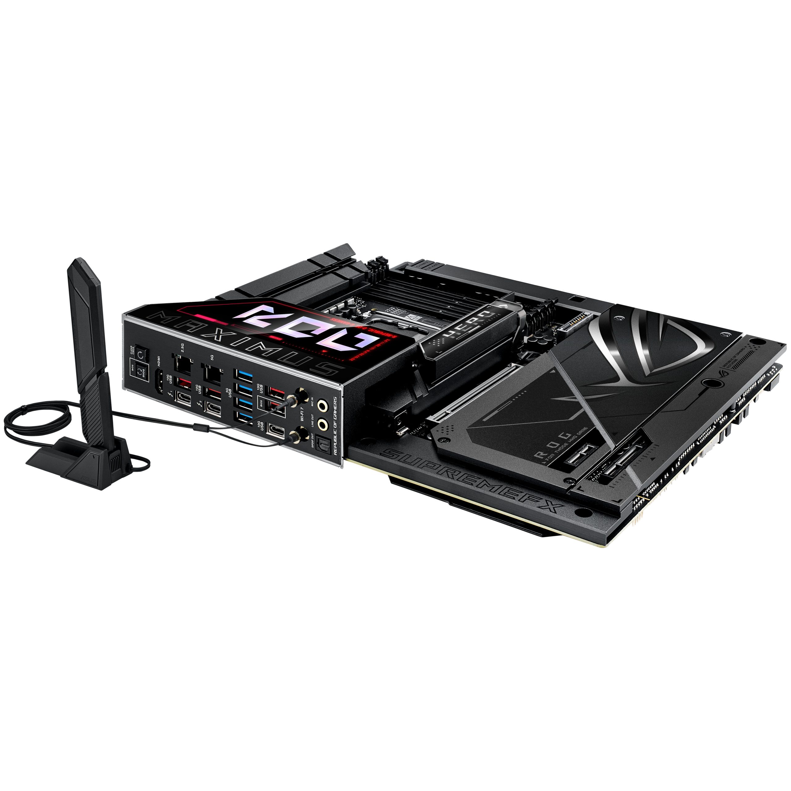 ASUS ROG Maximus Z890 Hero BTF Mainboard, Socket LGA 1851, Intel Z890, ATX, DDR5