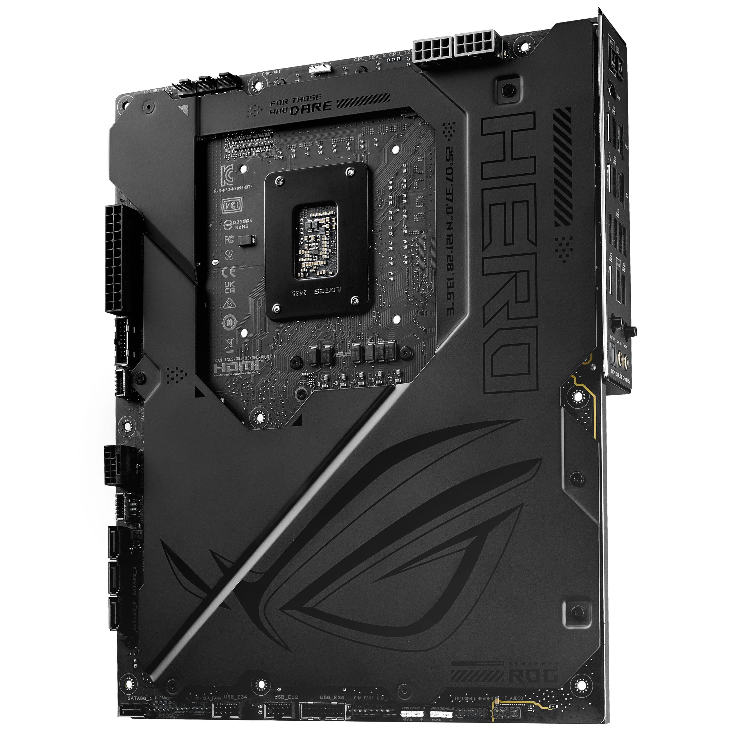 ASUS ROG Maximus Z890 Hero BTF Mainboard, Socket LGA 1851, Intel Z890, ATX, DDR5