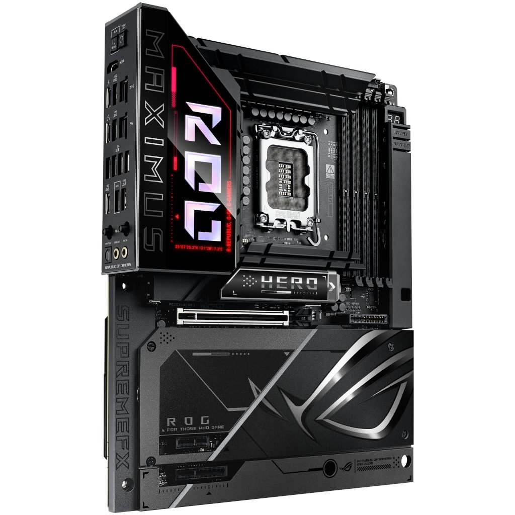 ASUS ROG Maximus Z890 Hero BTF Mainboard, Socket LGA 1851, Intel Z890, ATX, DDR5