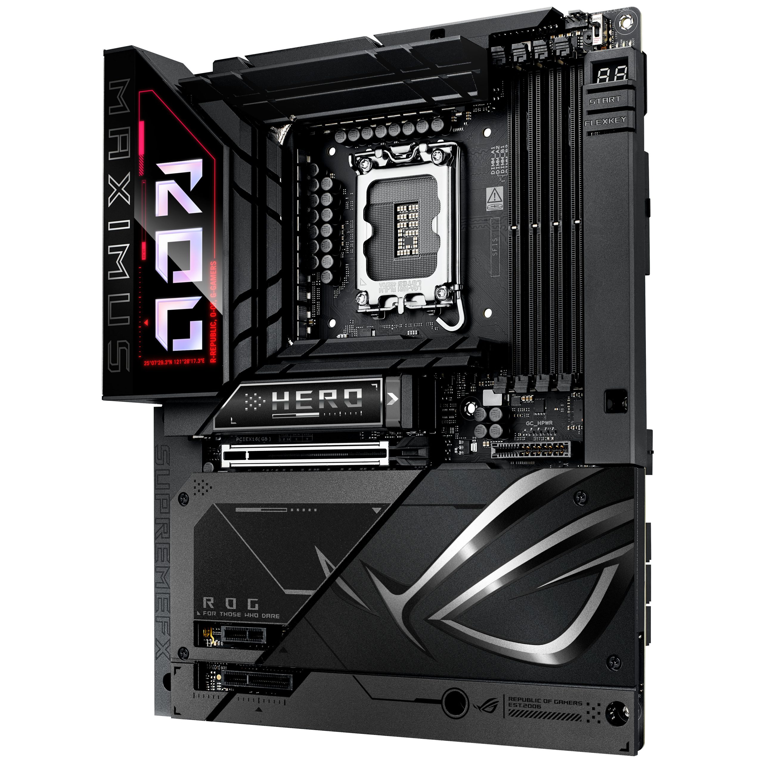 ASUS ROG Maximus Z890 Hero BTF Mainboard, Socket LGA 1851, Intel Z890, ATX, DDR5