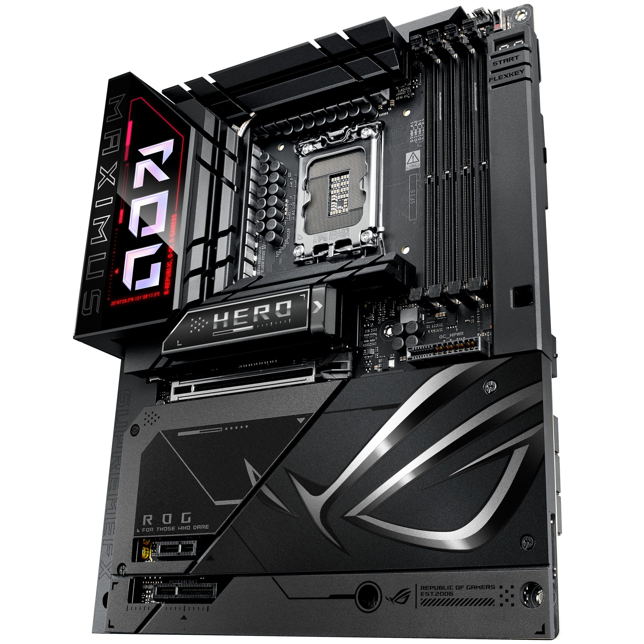 ASUS ROG Maximus Z890 Hero BTF Mainboard, Socket LGA 1851, Intel Z890, ATX, DDR5