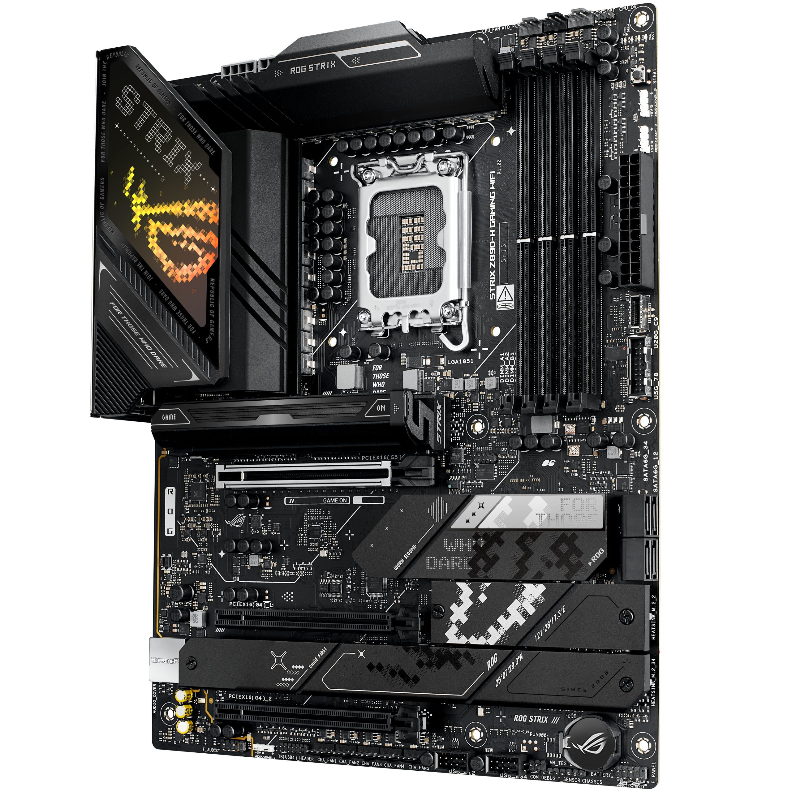 ASUS ROG STRIX Z890-H Gaming WiFi motherboard, socket LGA 1851, Intel Z890, ATX, DDR5
