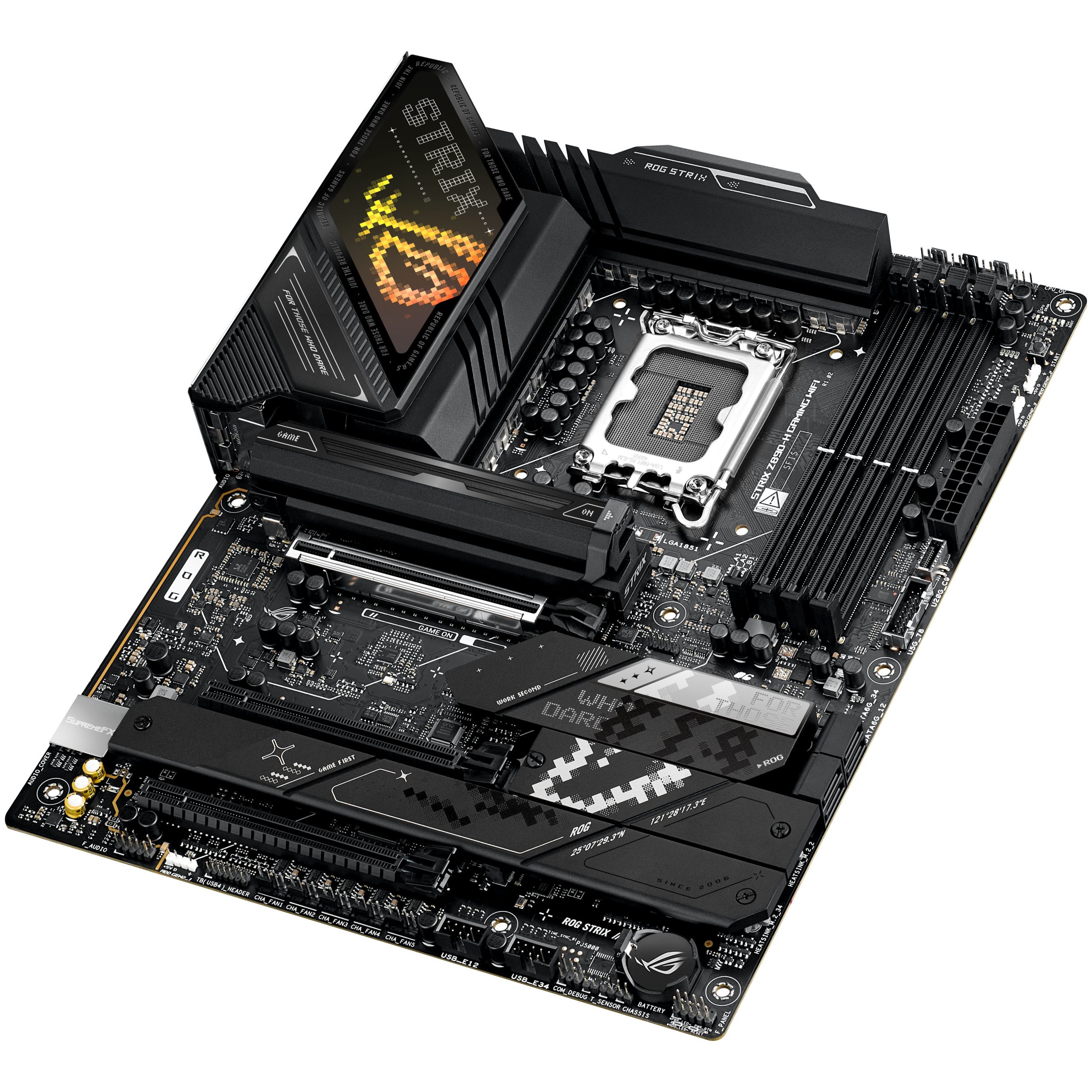 ASUS ROG STRIX Z890-H Gaming WiFi motherboard, socket LGA 1851, Intel Z890, ATX, DDR5