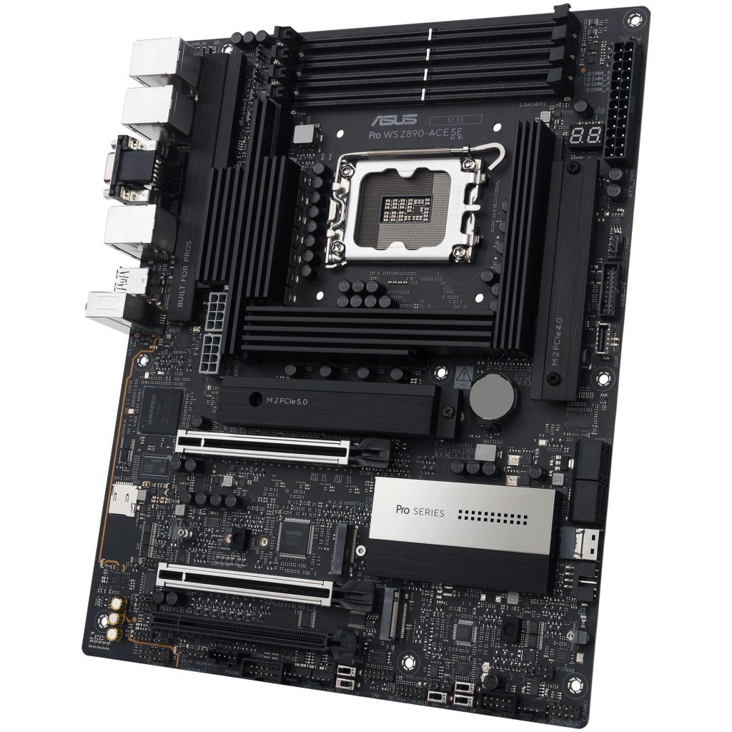 ASUS Pro WS Z890-ACE SE motherboard, socket LGA 1851, Intel Z890, ATX, DDR5