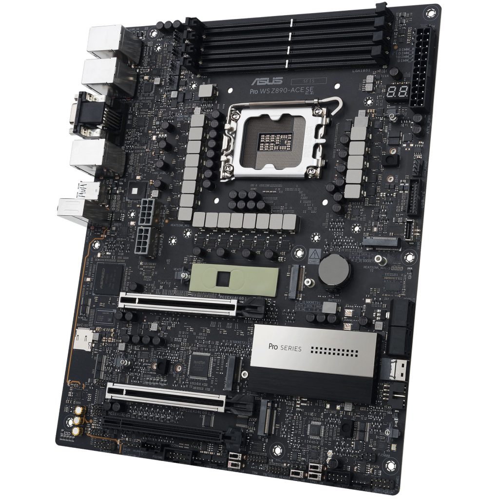 ASUS Pro WS Z890-ACE SE motherboard, socket LGA 1851, Intel Z890, ATX, DDR5