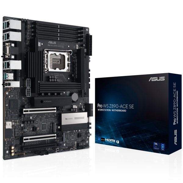 ASUS Pro WS Z890-ACE SE motherboard, socket LGA 1851, Intel Z890, ATX, DDR5