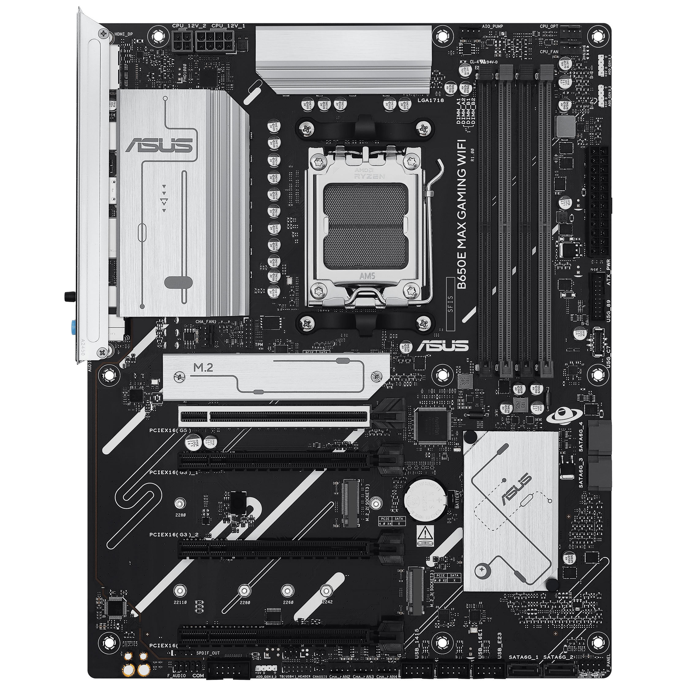 ASUS B650E Max Gaming WiFi motherboard, socket AM5, AMD B650, ATX, DDR5 : image 3