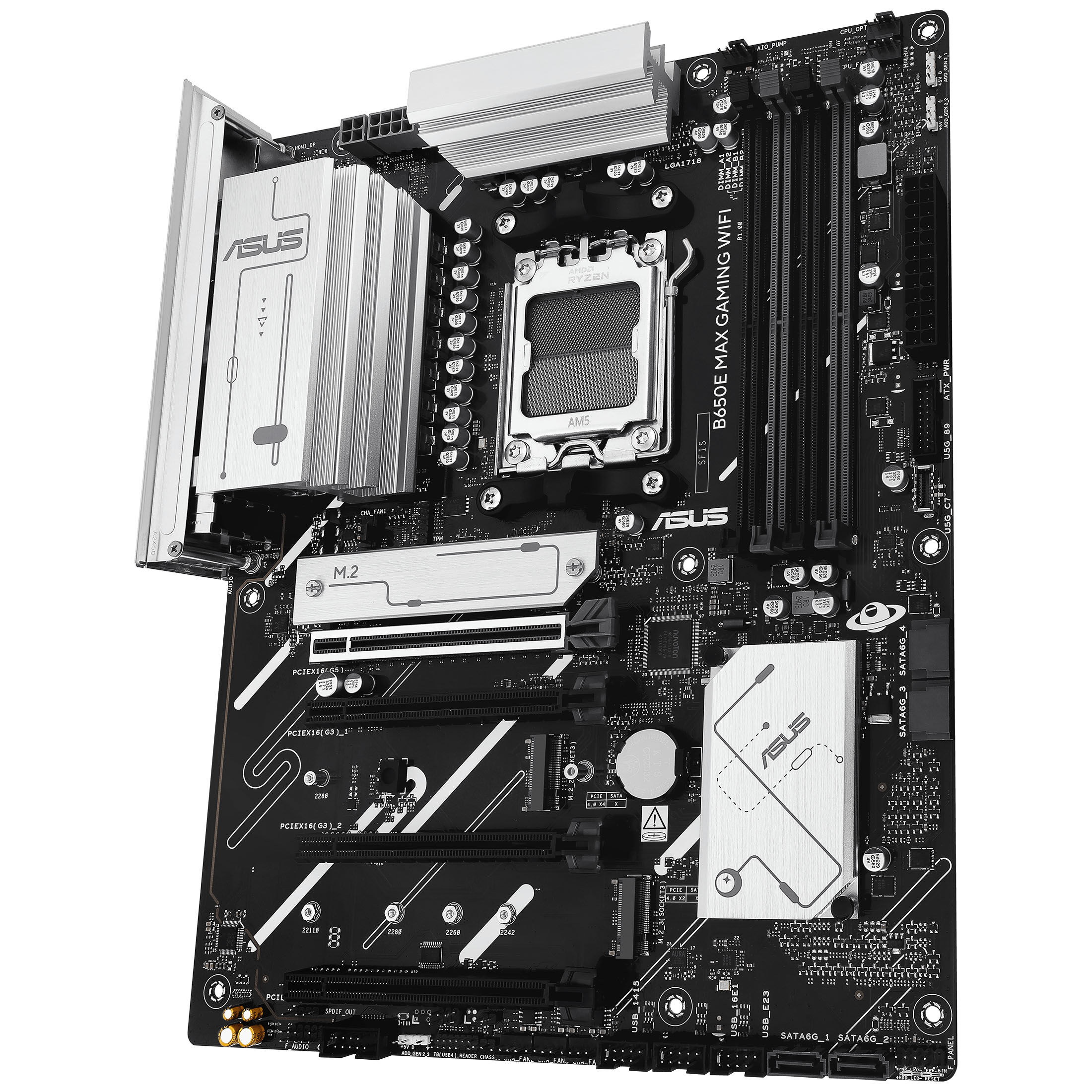 ASUS B650E Max Gaming WiFi motherboard, socket AM5, AMD B650, ATX, DDR5 : image 8