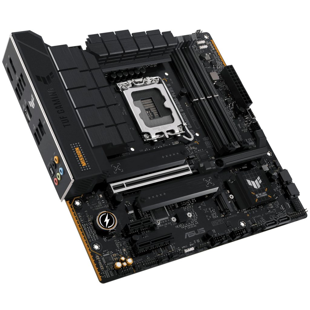 ASUS TUF Gaming B760M-Plus II motherboard, Intel B760, Socket 1700, Micro-ATX, DDR5