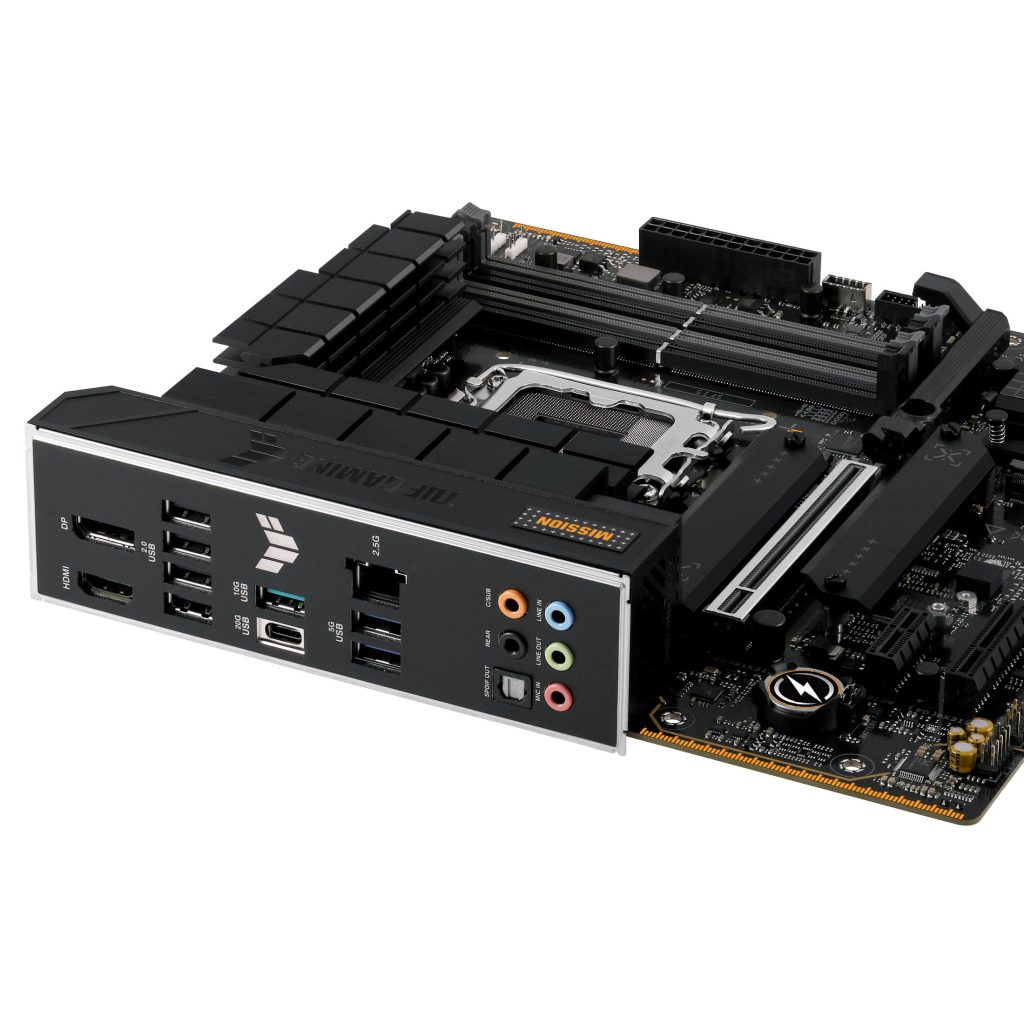 ASUS TUF Gaming B760M-Plus II motherboard, Intel B760, Socket 1700, Micro-ATX, DDR5