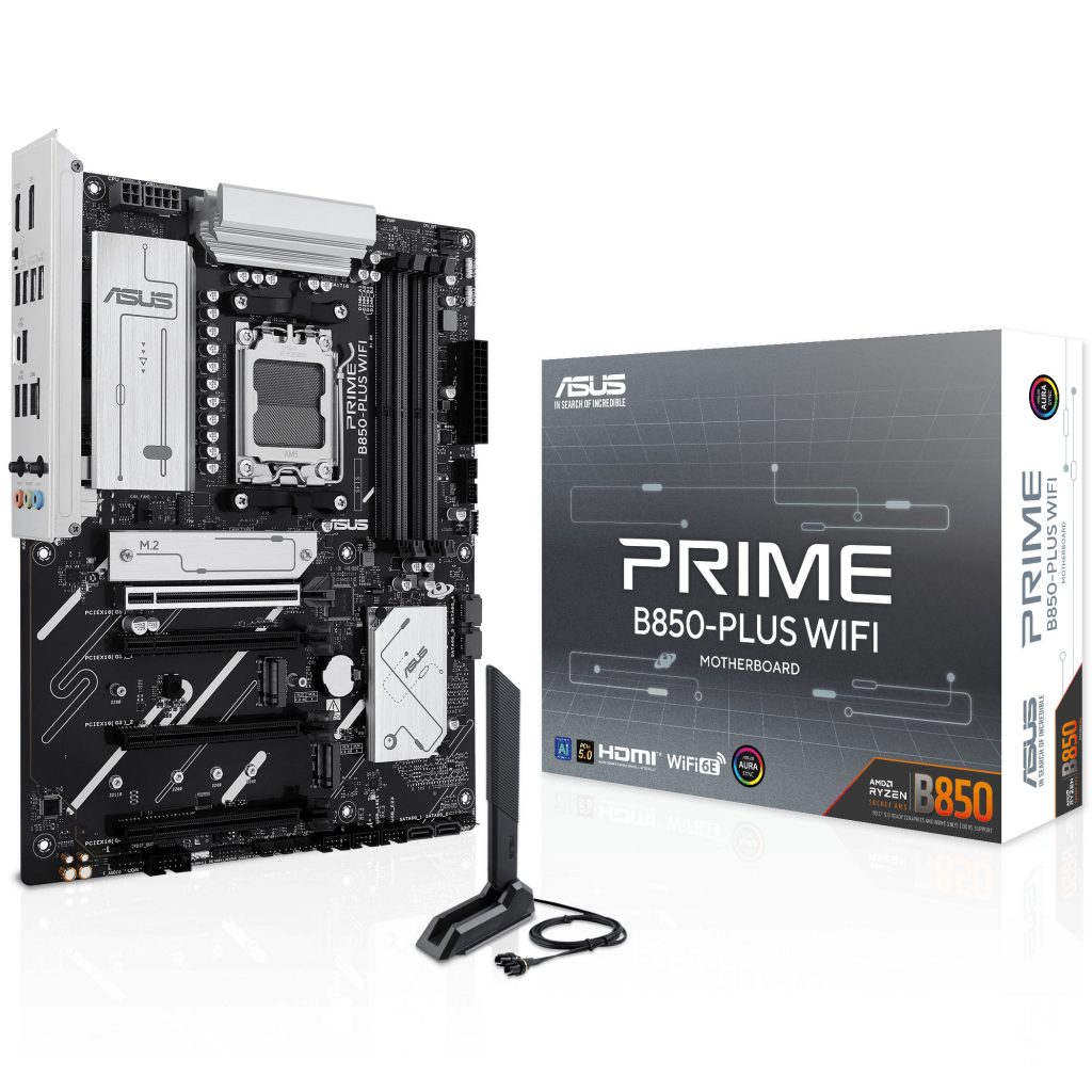 ASUS Prime B850 Plus WiFi motherboard, socket AM5, AMD B850, ATX, DDR5 : image 1