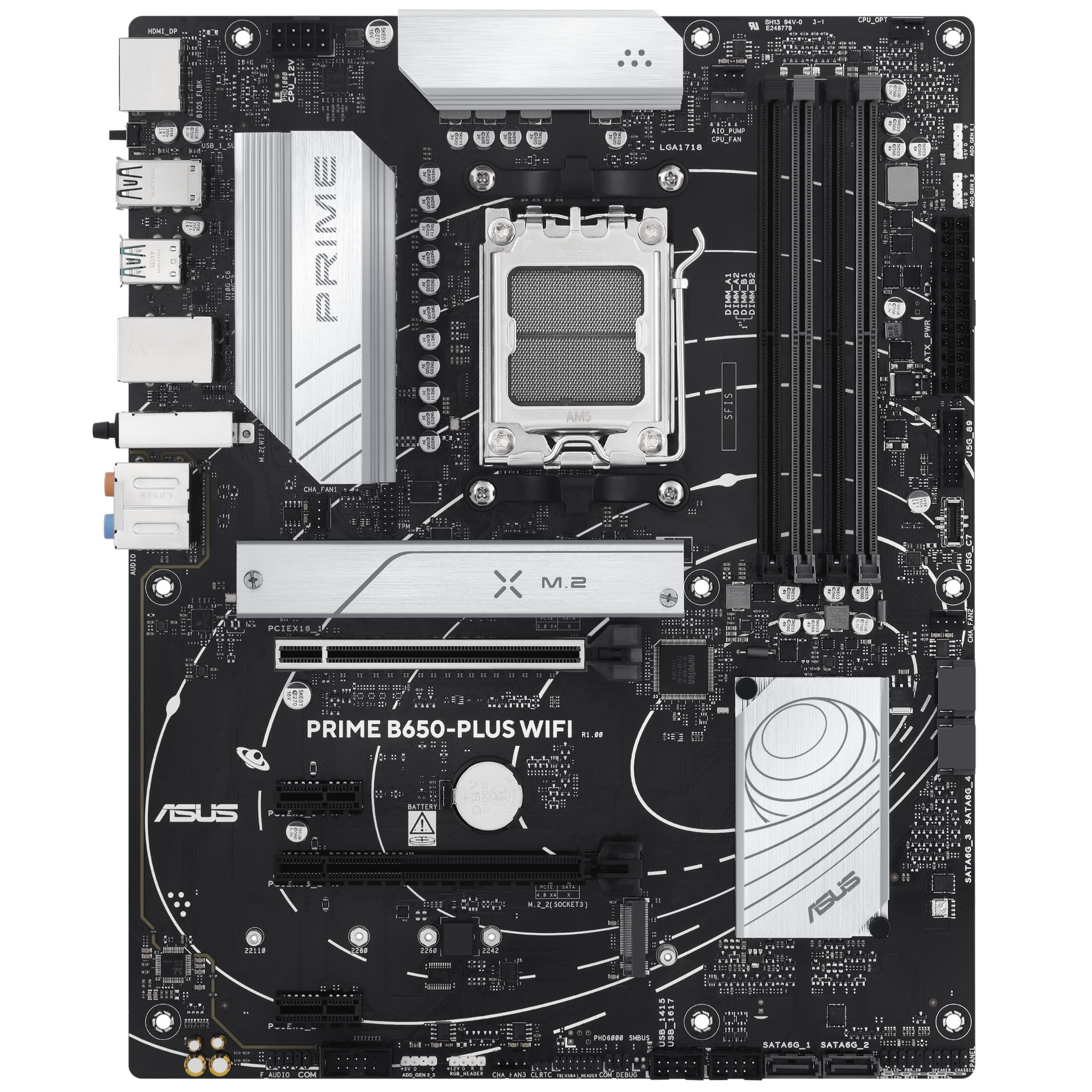 ASUS Prime B650-Plus WiFi motherboard, socket AM5, AMD B650, ATX, DDR5