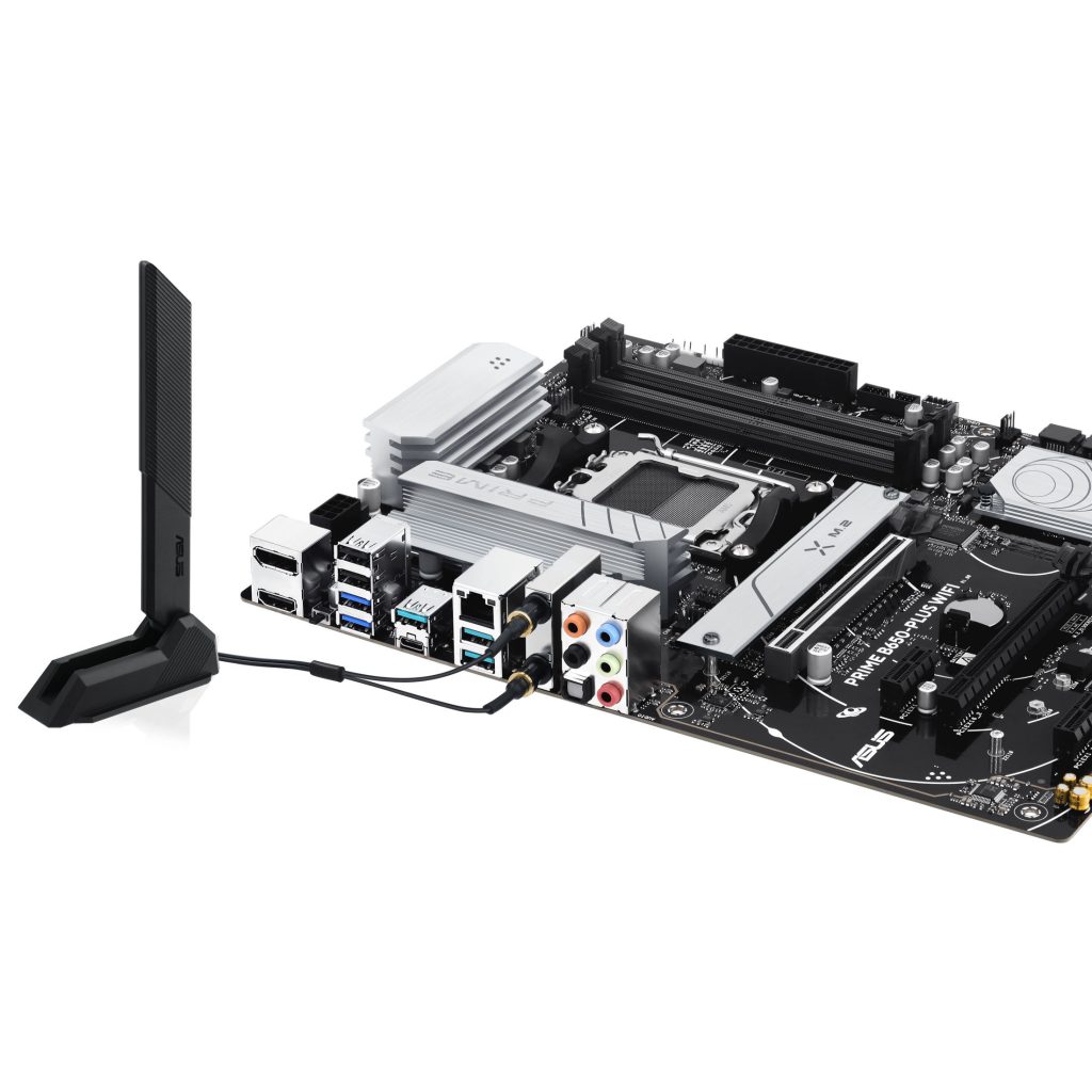 ASUS Prime B650-Plus WiFi motherboard, socket AM5, AMD B650, ATX, DDR5