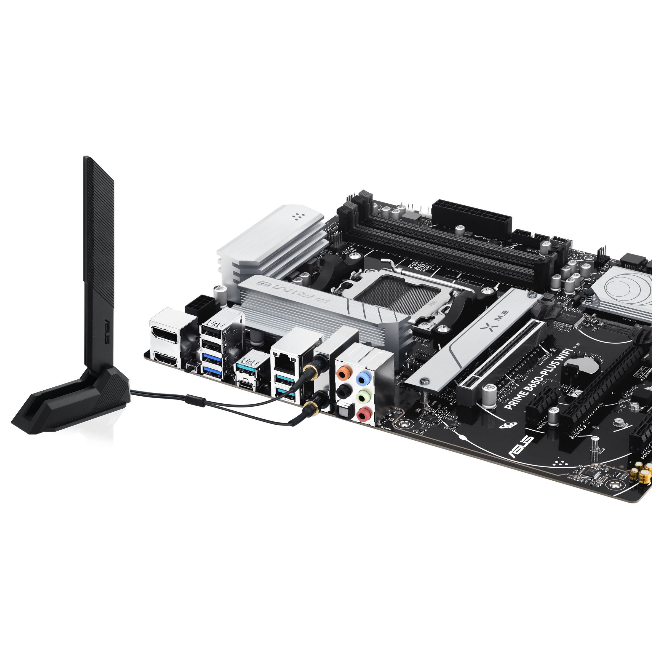 ASUS Prime B650-Plus WiFi motherboard, socket AM5, AMD B650, ATX, DDR5