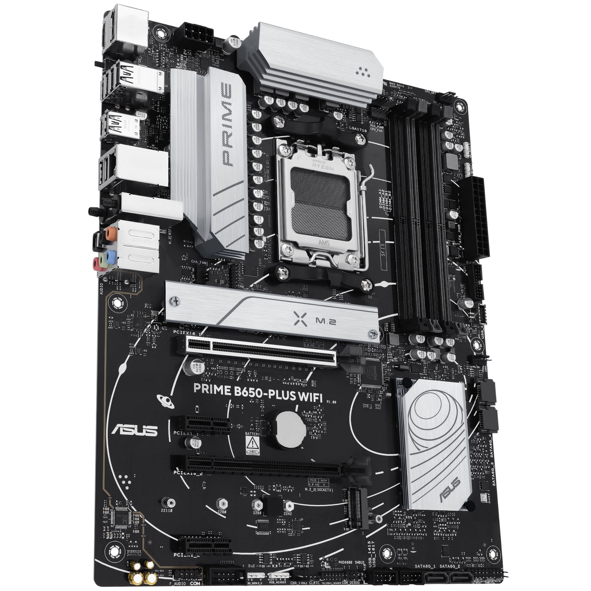 ASUS Prime B650-Plus WiFi motherboard, socket AM5, AMD B650, ATX, DDR5