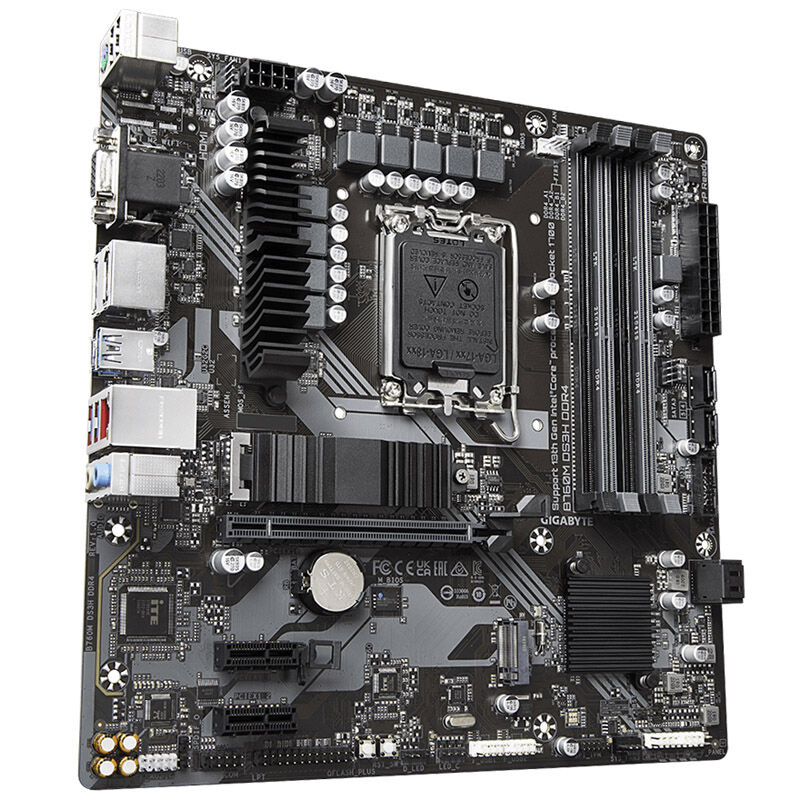 Gigabyte B760M DS3H DDR4, Socket LGA 1700, Intel B760M, Micro-ATX - DDR4