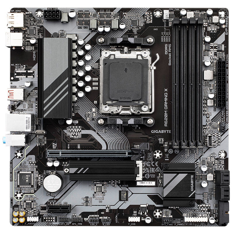 Gigabyte A620M Gaming X motherboard, socket AM5, AMD A620, MIcro-ATX, DDR5