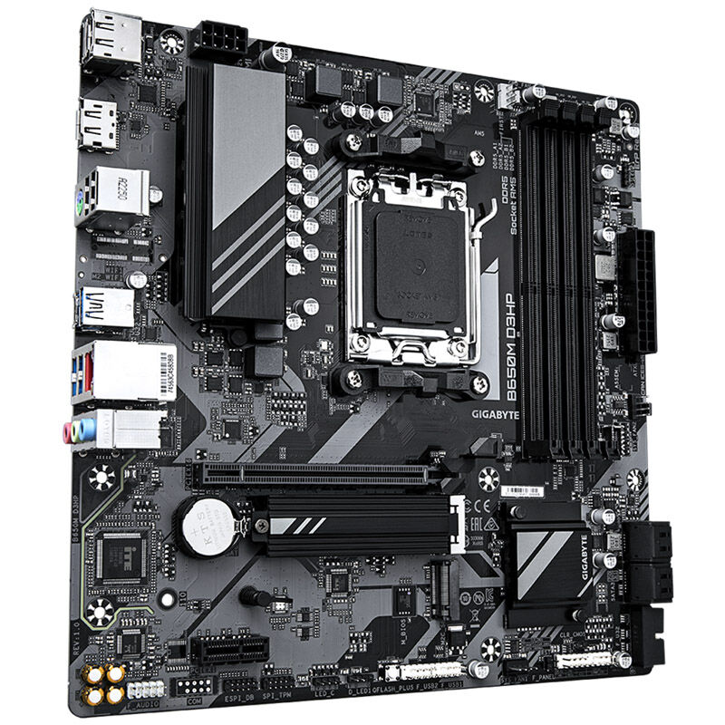 Gigabyte B650M D3HP motherboard, socket AM5, AMD B650, Micro-ATX, DDR5