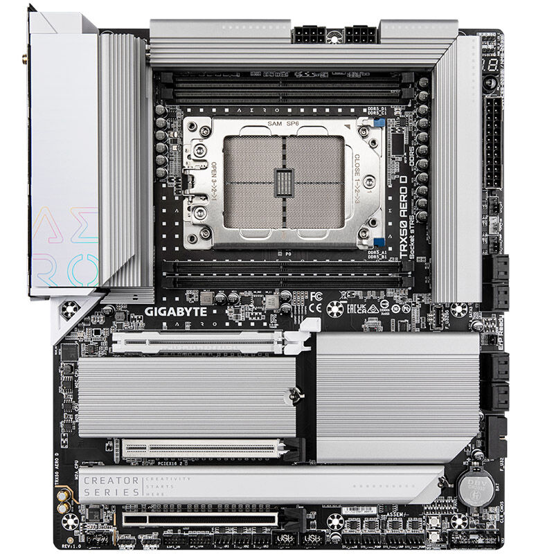 Gigabyte TRX50 Aero D, Socket sTR5, AMD TRX50, E-ATX - DDR5