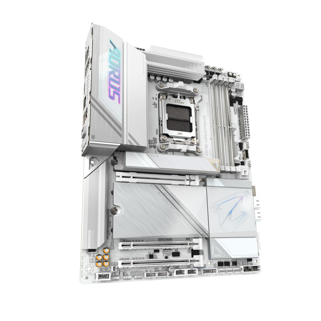Gigabyte X870E AORUS PRO ICE motherboard, socket AM5, AMD X870E, ATX, DDR5