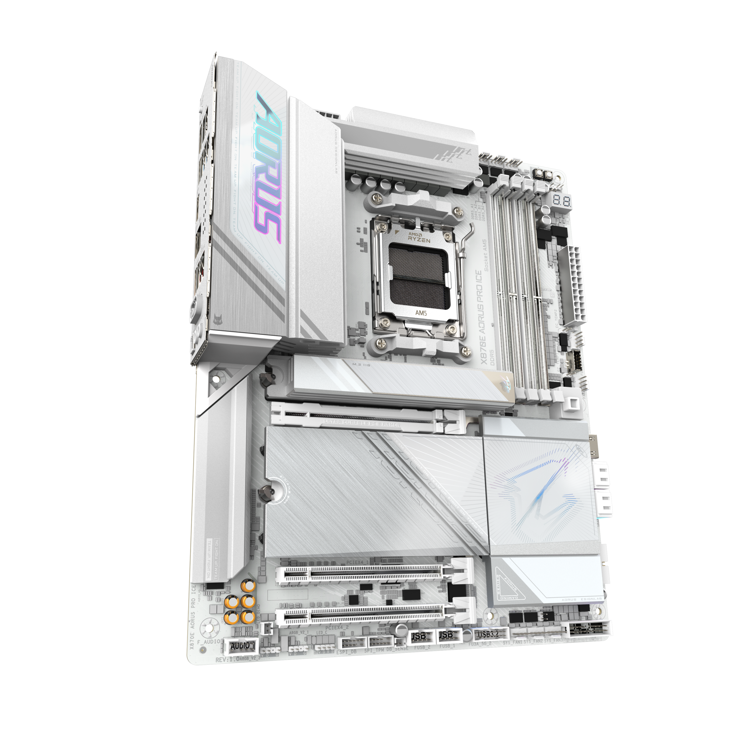 Gigabyte X870E AORUS PRO ICE motherboard, socket AM5, AMD X870E, ATX, DDR5