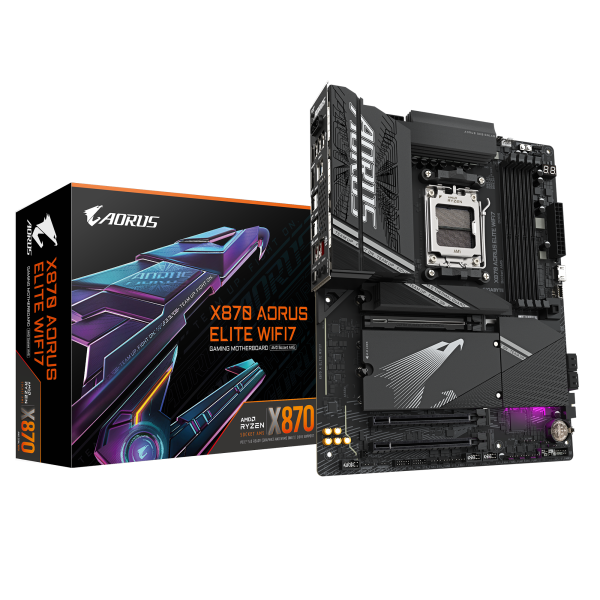 Gigabyte X870 A Elite WiFi7 motherboard, socket AM5, AMD X870, ATX, DDR5