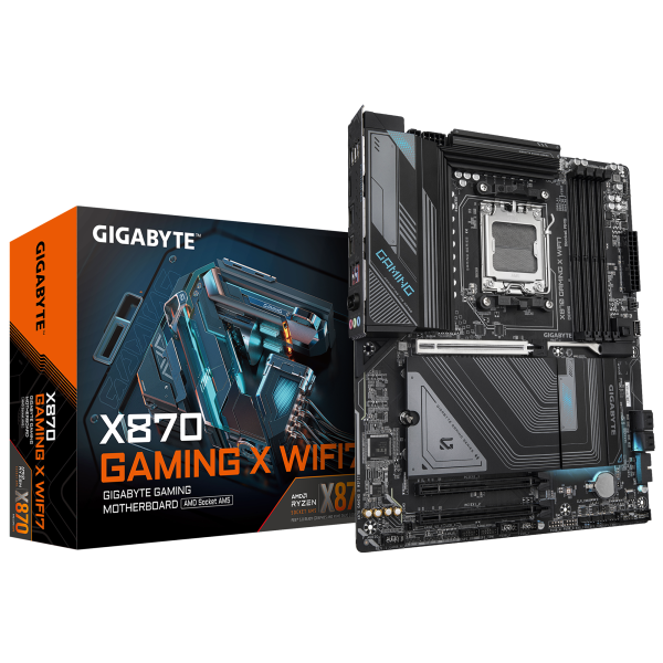 Gigabyte X870 Gaming X Wifi 7 motherboard, socket AM5, AMD X870, ATX, DDR5
