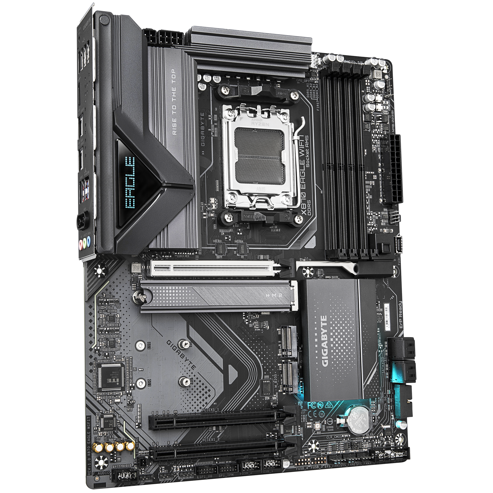 Gigabyte X870 Eagle WiFi7 motherboard, socket AM5, AMD X870, ATX, DDR5