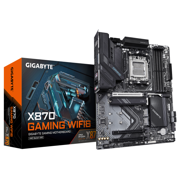 Gigabyte X870 Gaming Motherboard, Socket AM5, AMD X870, ATX, DDR5