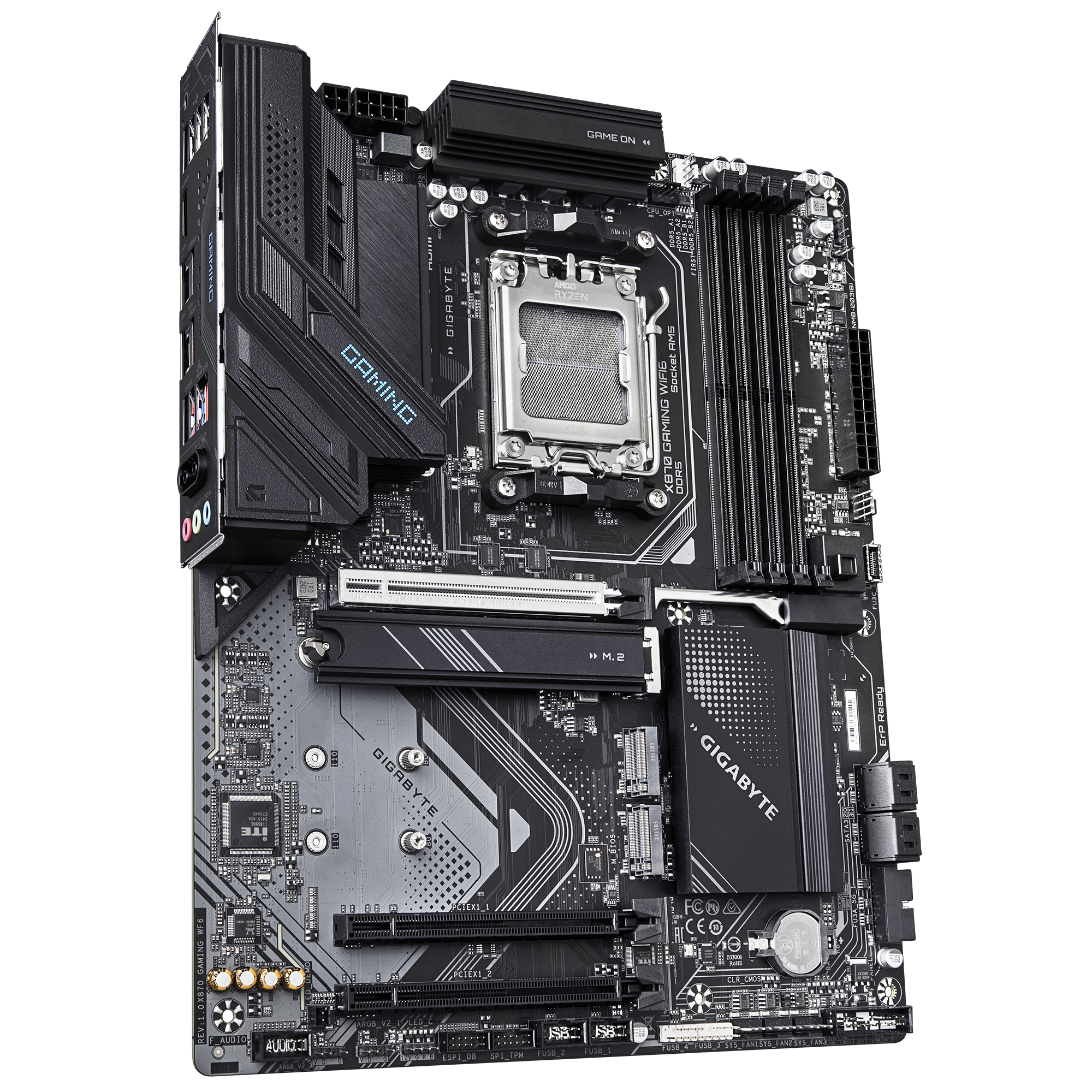 Gigabyte X870 Gaming Motherboard, Socket AM5, AMD X870, ATX, DDR5
