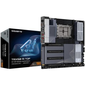 Gigabyte TRX50 AI Top Motherboard, Socket sTR5, AMD TRX50, E-ATX - DDR5