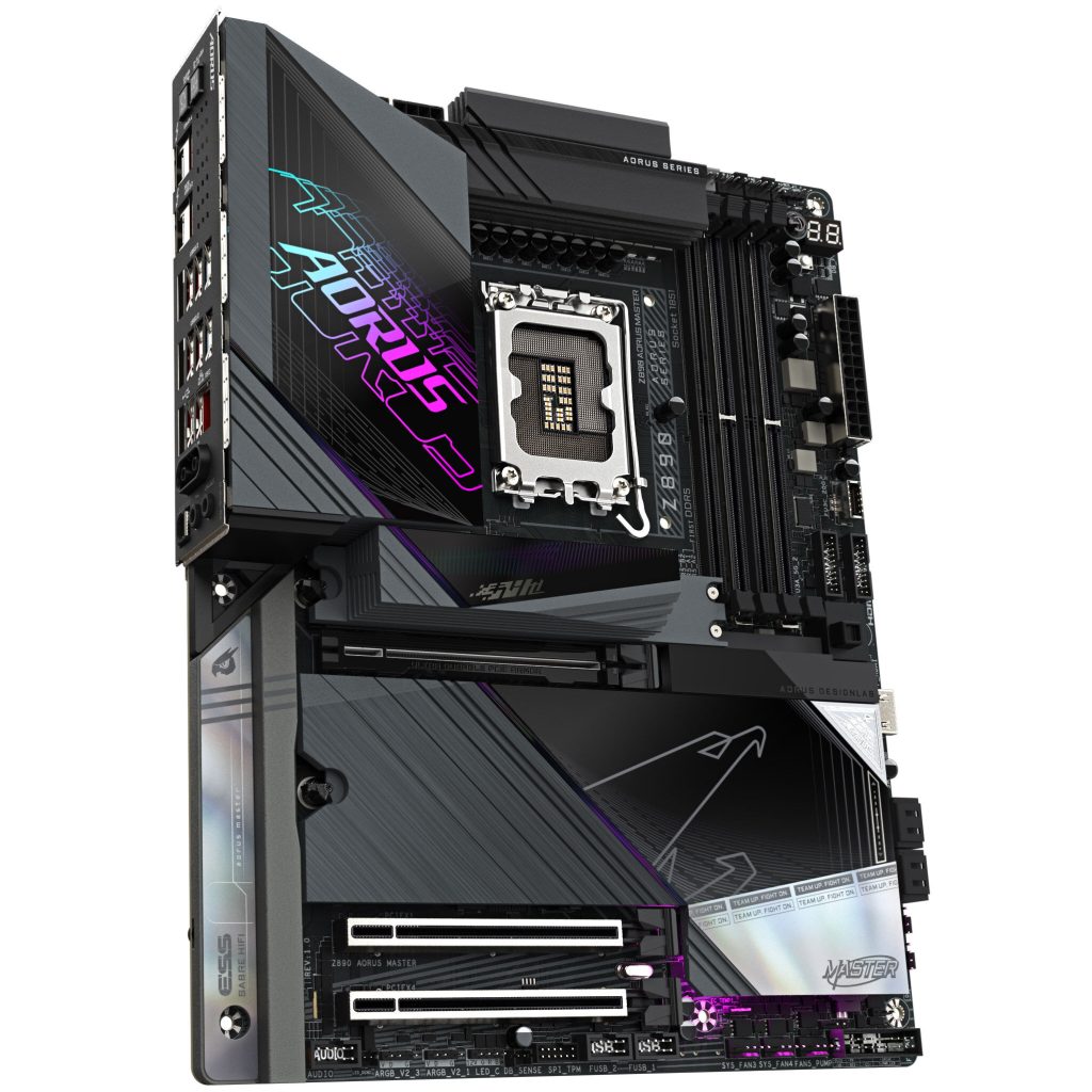 Gigabyte Z890 AORUS Master motherboard, socket LGA 1851, Intel Z890, ATX, DDR5