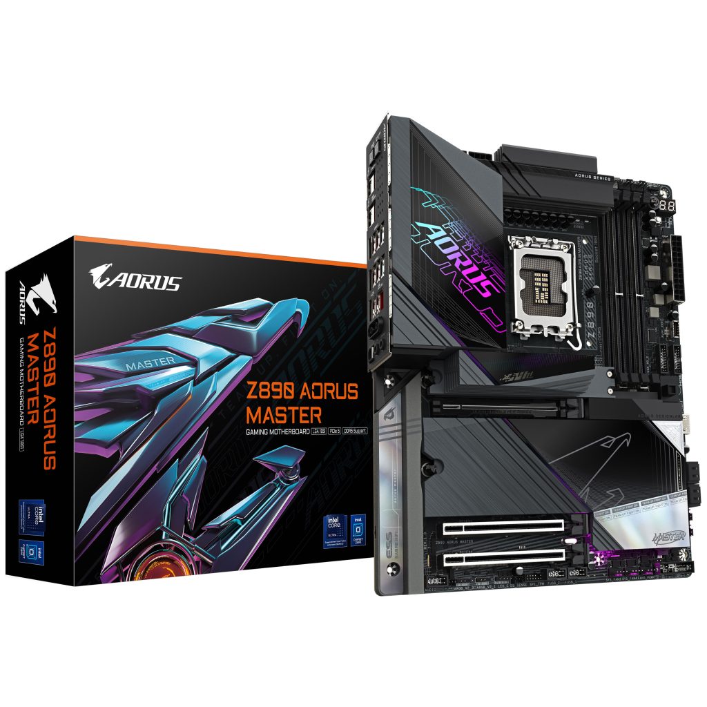 Gigabyte Z890 AORUS Master motherboard, socket LGA 1851, Intel Z890, ATX, DDR5