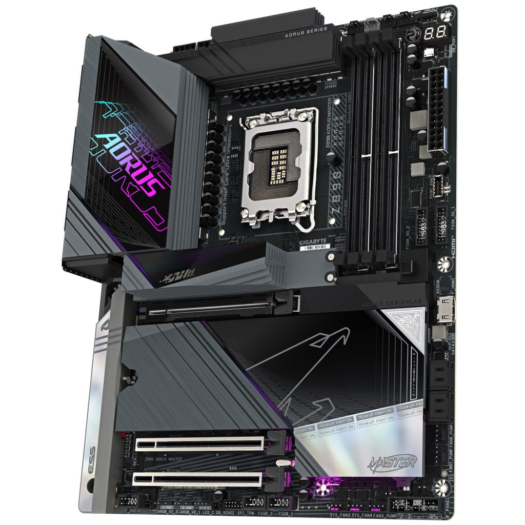 Gigabyte Z890 AORUS Master motherboard, socket LGA 1851, Intel Z890, ATX, DDR5