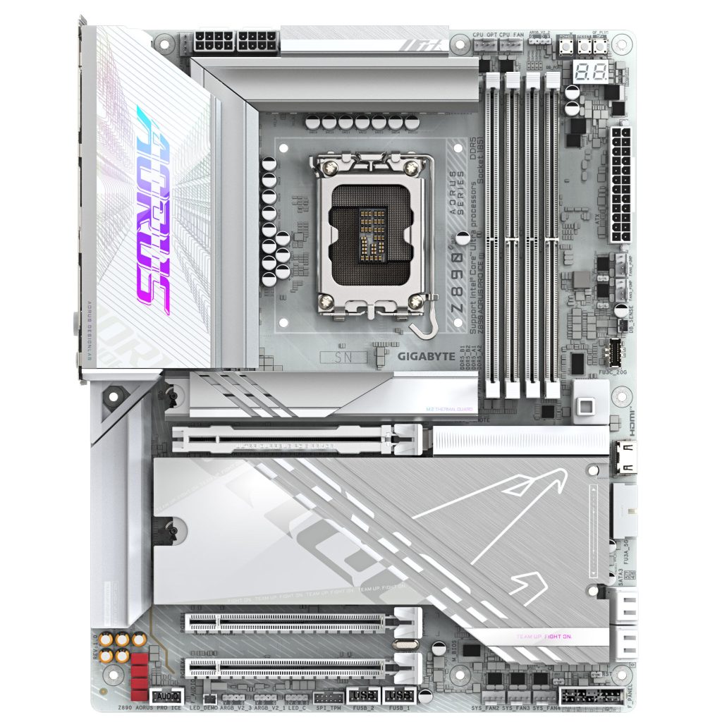 Gigabyte Z890 AORUS Pro ICE motherboard, socket LGA 1851, Intel Z890, ATX, DDR5