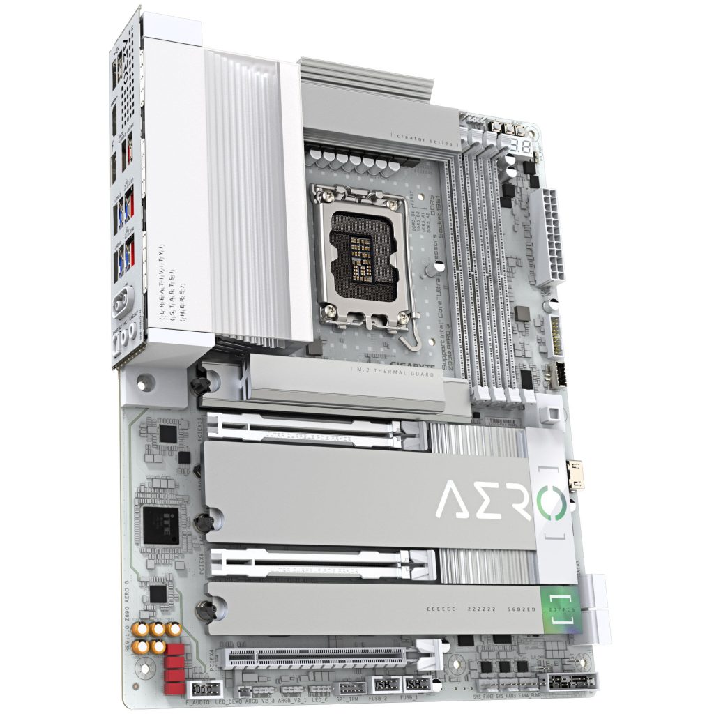 Gigabyte Z890 AERO G motherboard, socket LGA 1851, Intel Z890, ATX, DDR5