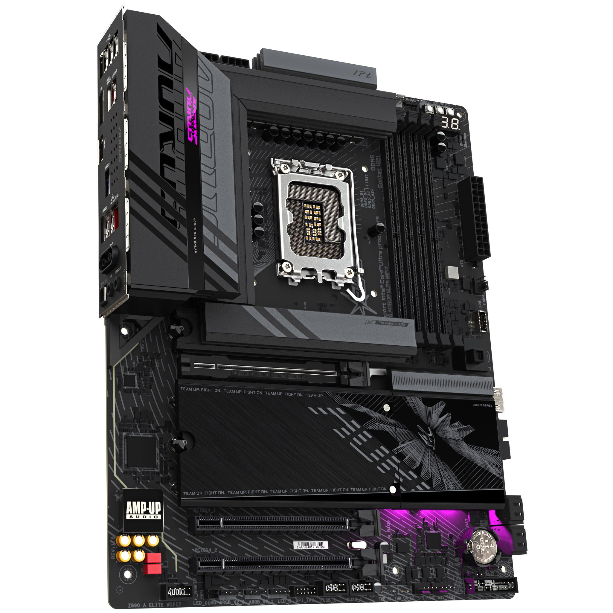 Gigabyte Z890 Aorus ElitGigabyte Z890 Aorus Elite WiFi7 motherboard, socket LGA 1851, Intel Z890, ATX, DDR5e WiFi7 motherboard, socket LGA 1851, Intel