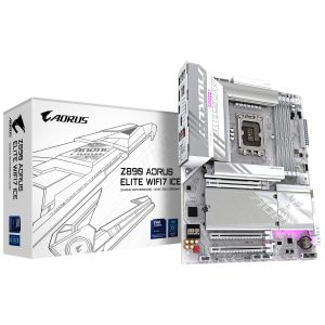Gigabyte Z890 Aorus Elite WIFI7 ICE motherboard, socket LGA 1851, Intel Z890, ATX, DDR5