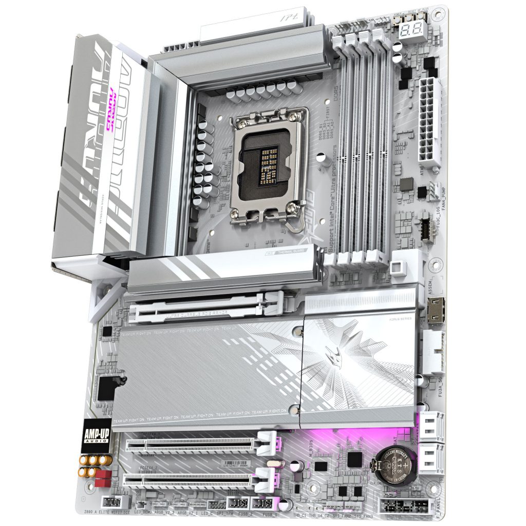 Gigabyte Z890 Aorus Elite WIFI7 ICE motherboard, socket LGA 1851, Intel Z890, ATX, DDR5