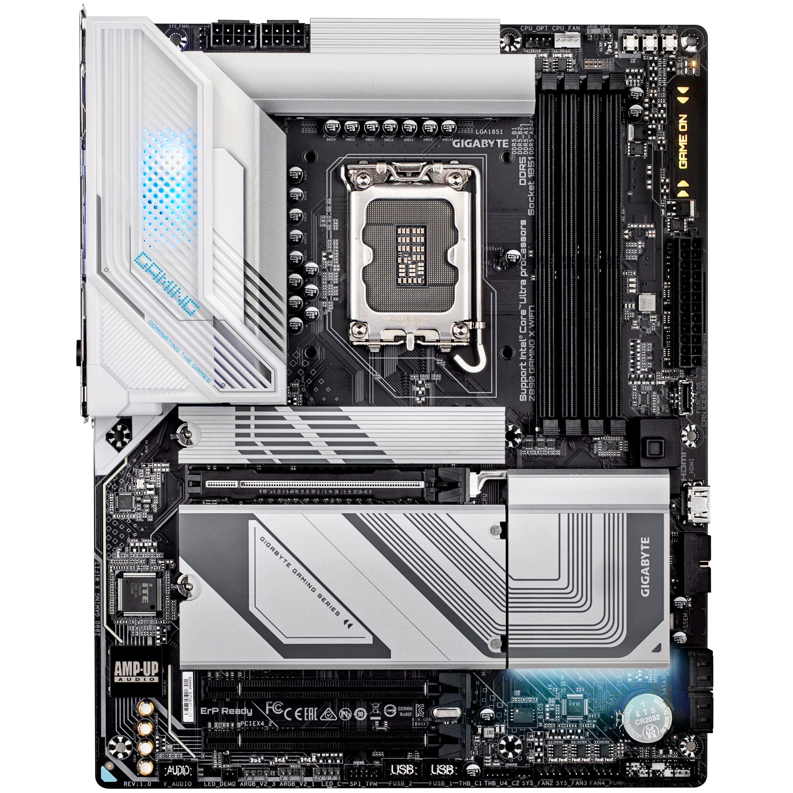Gigabyte Z890 Gaming X WiFi7 motherboard, socket LGA 1851, Intel Z890, ATX, DDR5