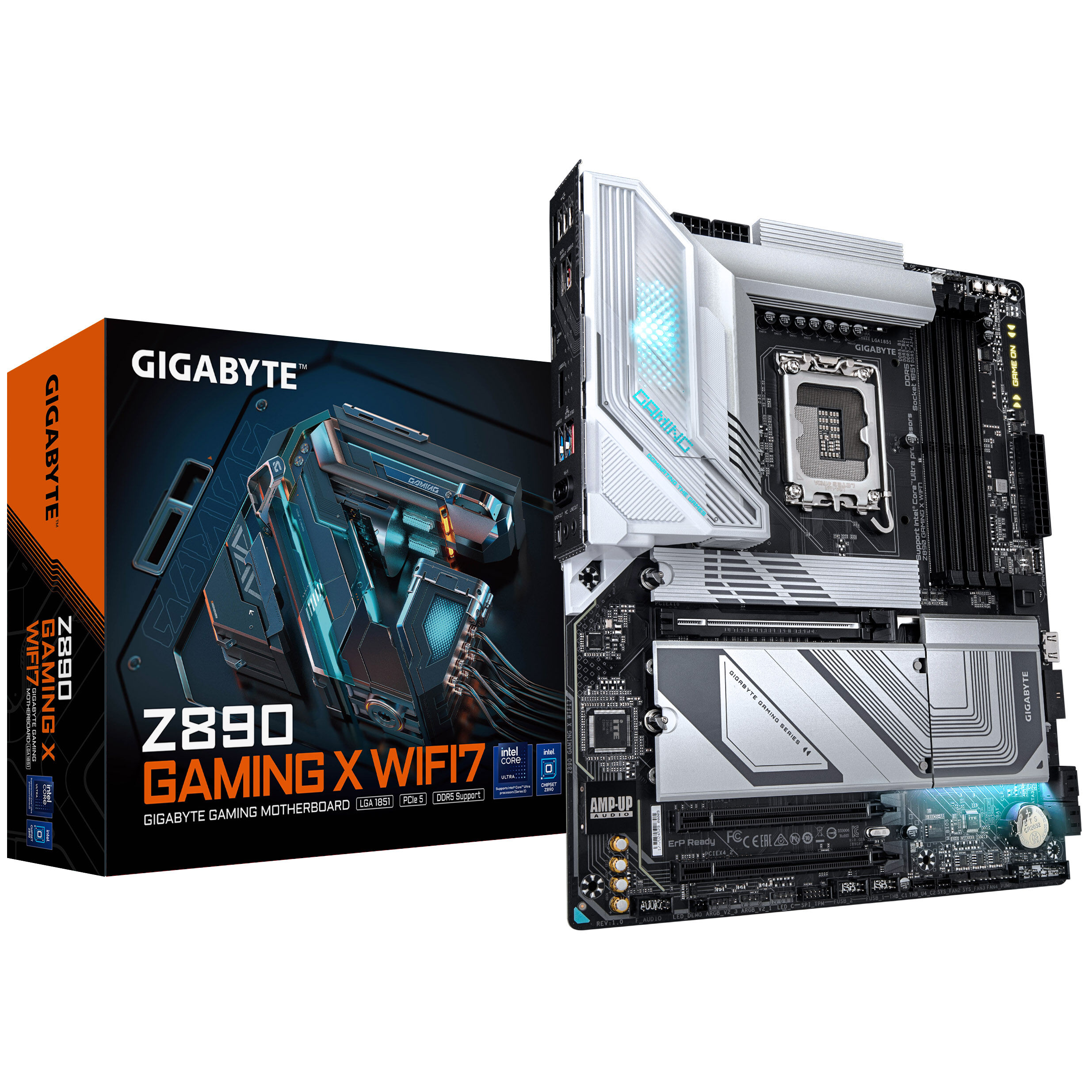 Gigabyte Z890 Gaming X WiFi7 motherboard, socket LGA 1851, Intel Z890, ATX, DDR5