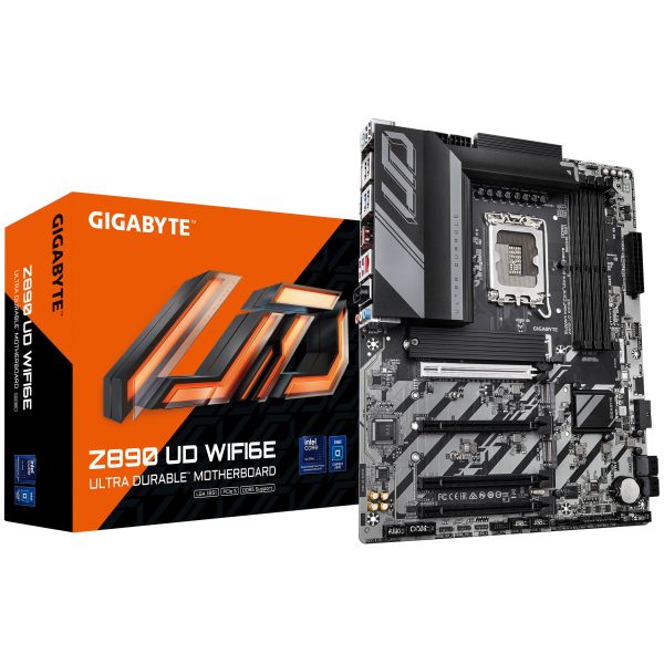 Gigabyte Z890 UD WiFi6E motherboard, socket LGA 1851, Intel Z890, ATX, DDR5