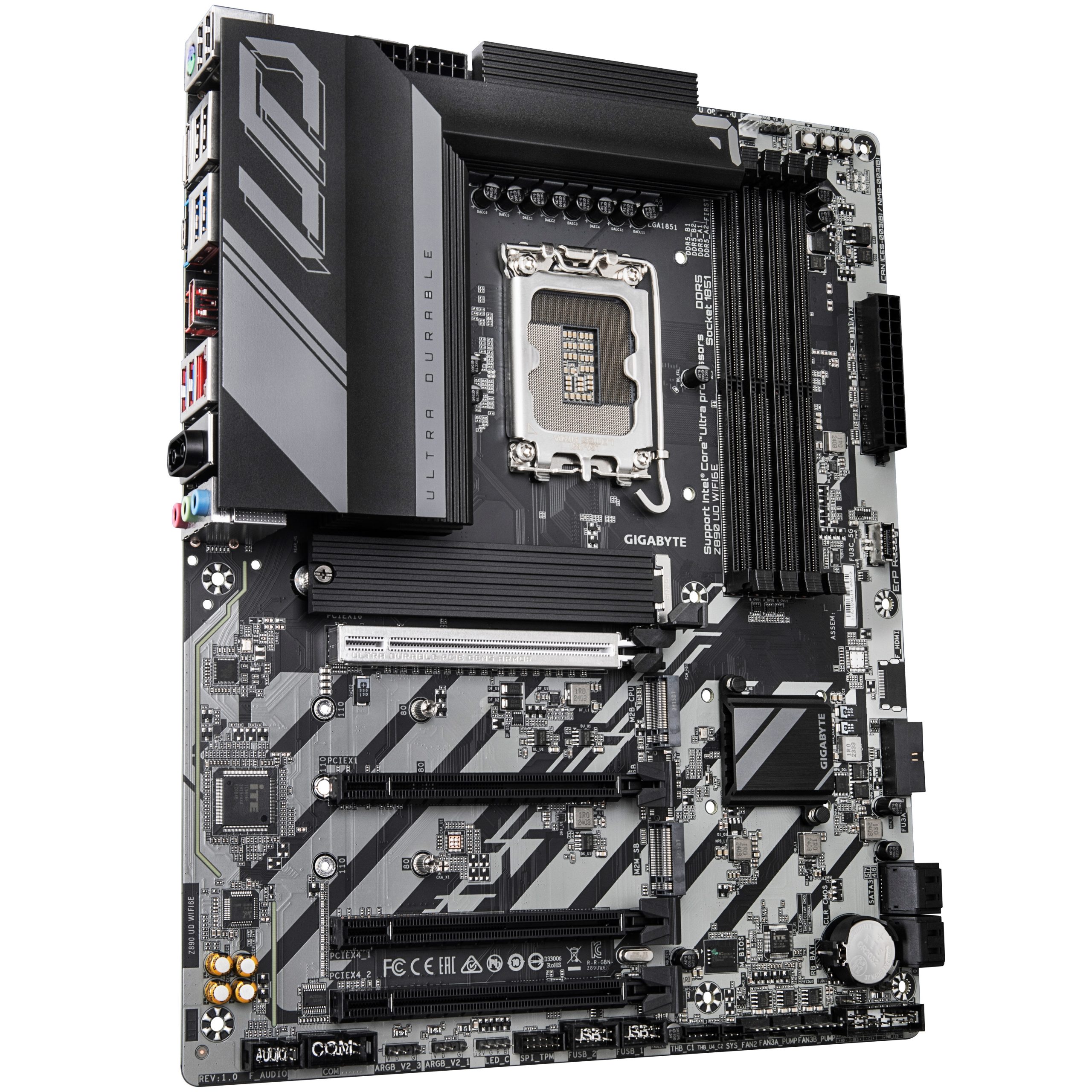 Gigabyte Z890 UD WiFi6E motherboard, socket LGA 1851, Intel Z890, ATX, DDR5