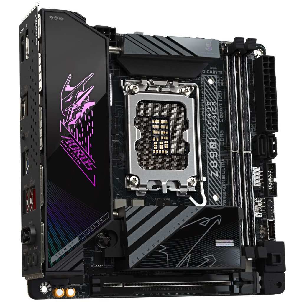 Gigabyte Z890I AORUS Ultra motherboard, socket LGA 1851, Intel Z890, Mini-ITX, DDR5