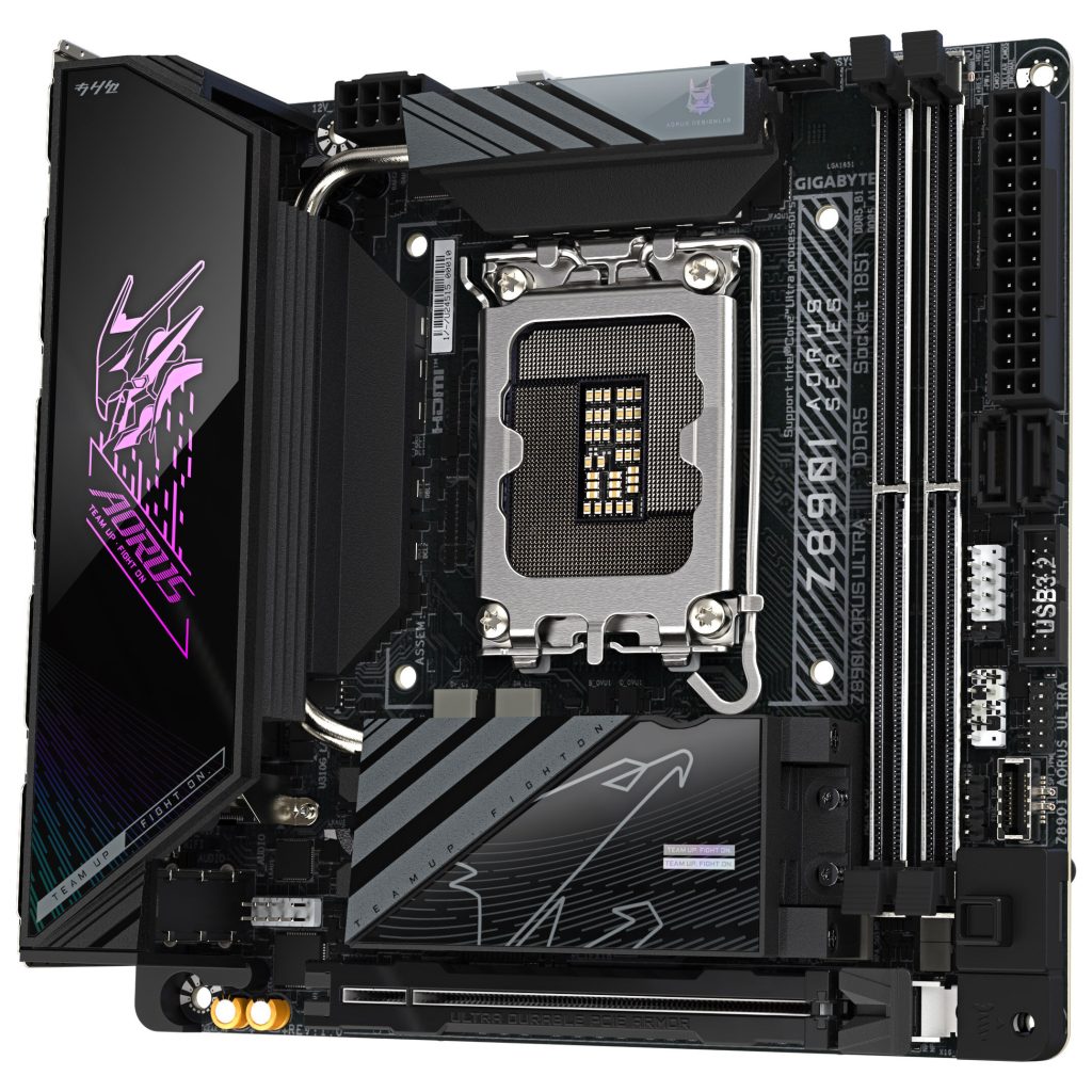Gigabyte Z890I AORUS Ultra motherboard, socket LGA 1851, Intel Z890, Mini-ITX, DDR5