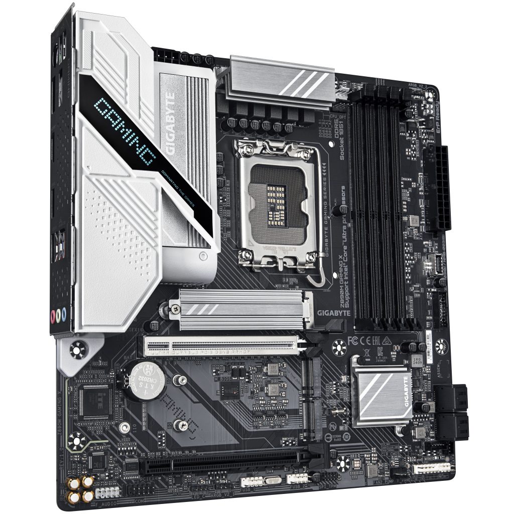 Gigabyte Z890M GAMING X motherboard, socket LGA 1851, Intel Z890, Micro ATX, DDR5